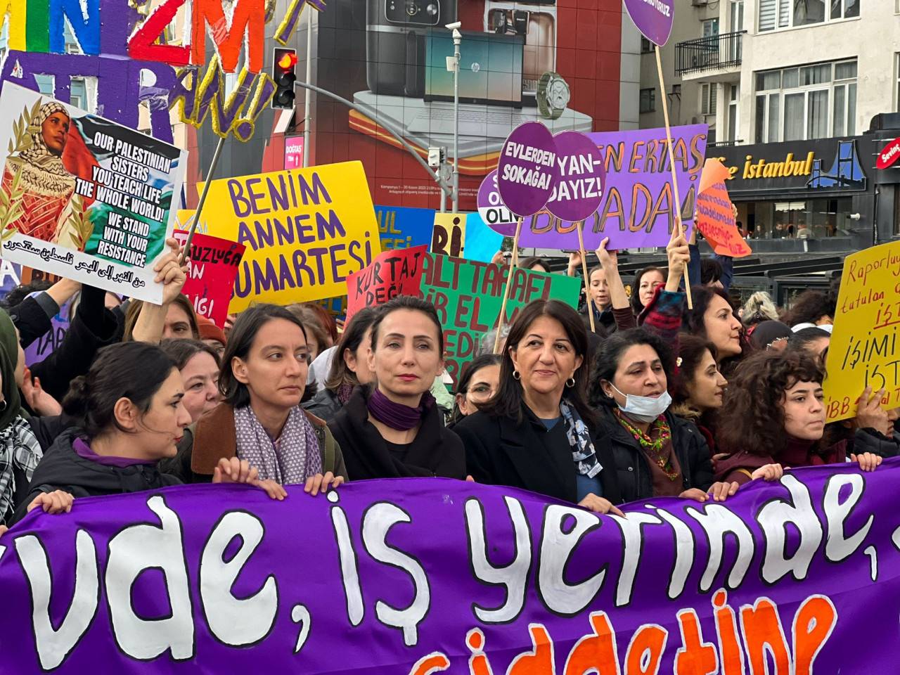 احتجاجات ضد العنف بحق المرأة في تركيا