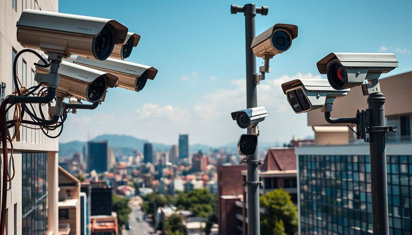 كاميرات المراقبة في جنوب إفريقيا