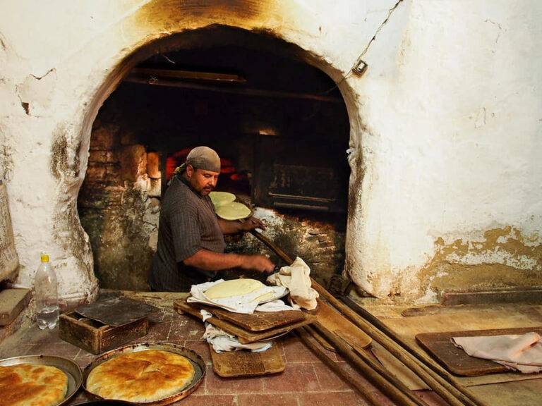أحد الأفران التقليدية في المغرب