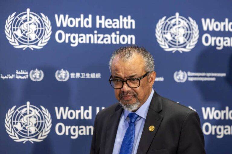 مدير منظمة الصحة ‌العالمية تيدروس أدهانوم غيبريسوس