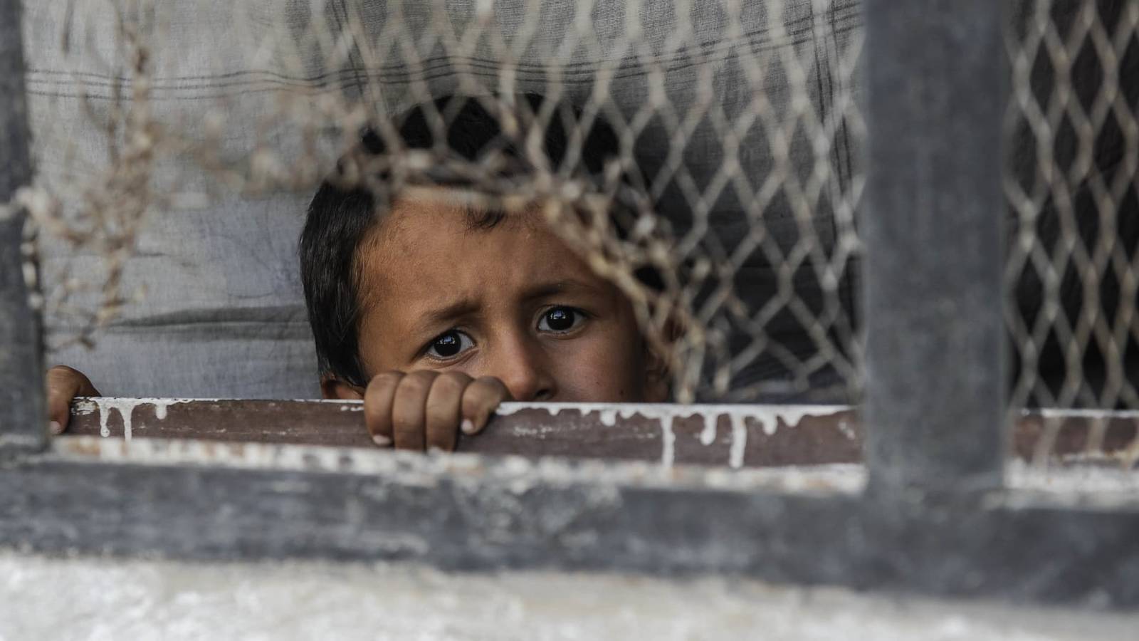 معاناة الأطفال في سوريا