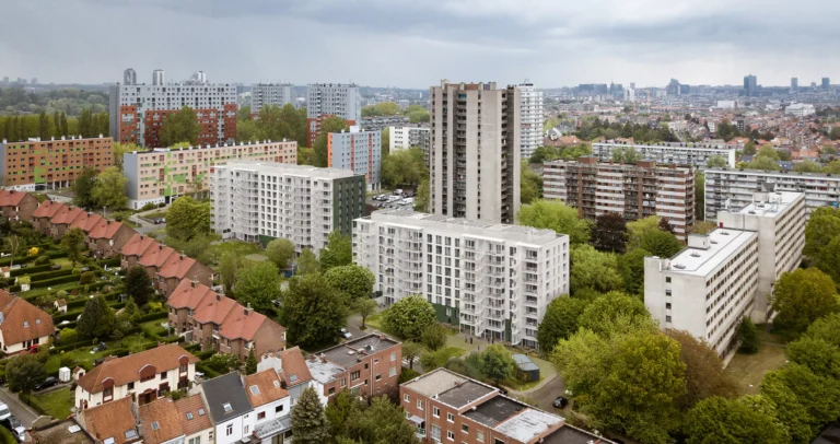 السكن الاجتماعي في بلجيكا