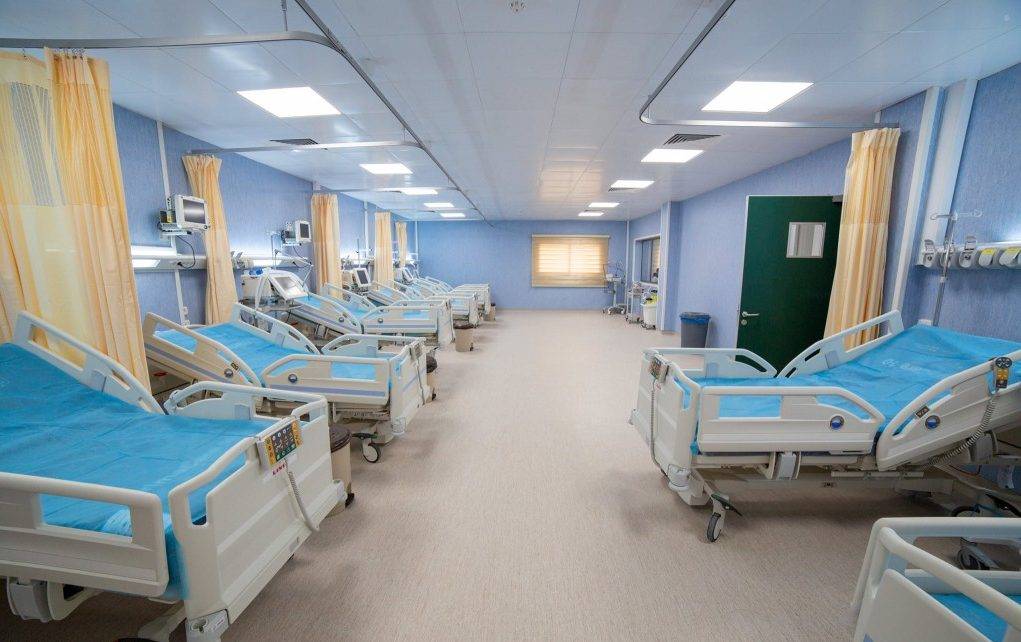 أحد مستشفيات القطاع الصحي في ليبيا