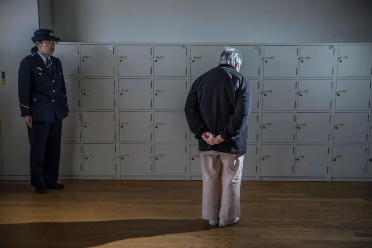 كبار السن في أحد سجون اليابان