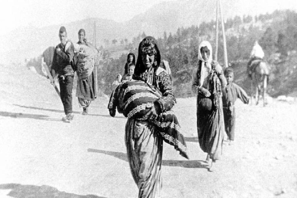 صورة نادرة لمجموعة من النازحين الأرمن