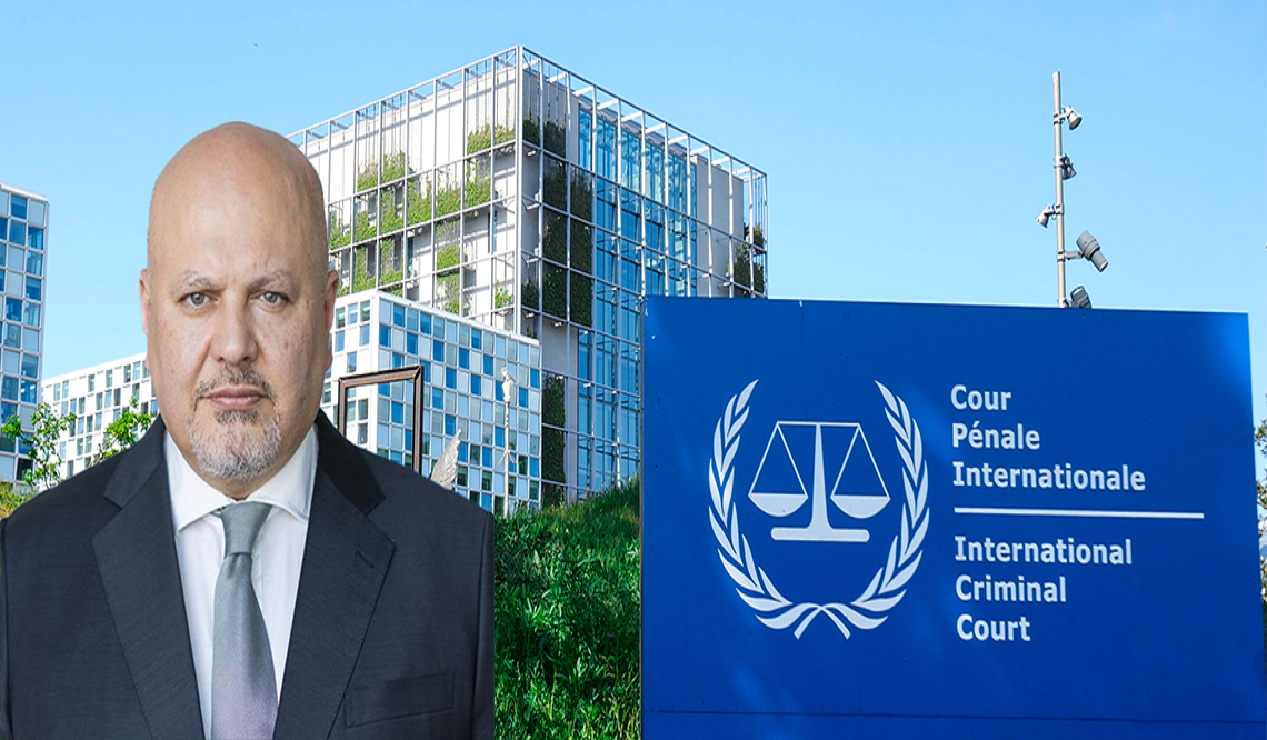 المدعي العام للمحكمة الجنائية الدولية كريم خان