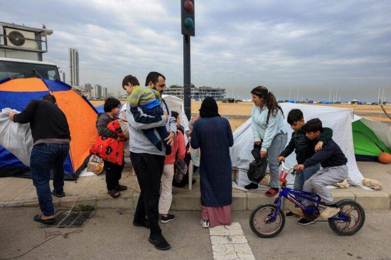 نازحون في لبنان