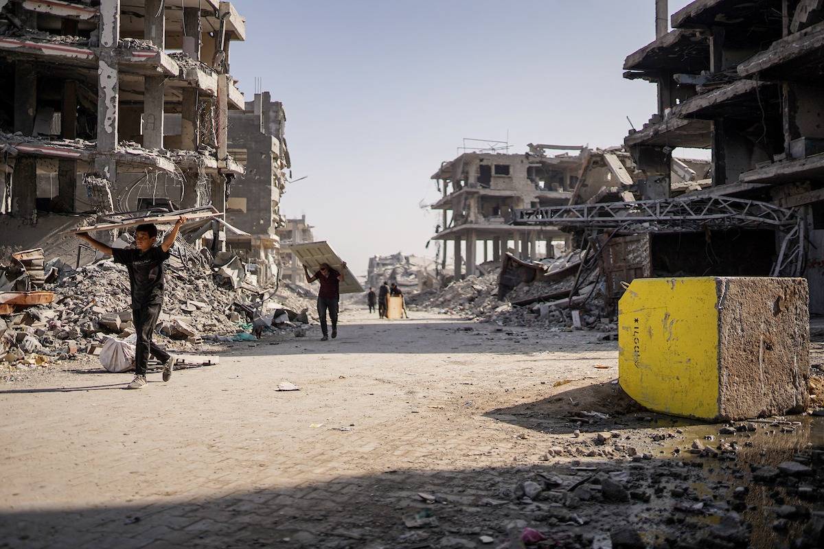 الخط الأصفر في غزة