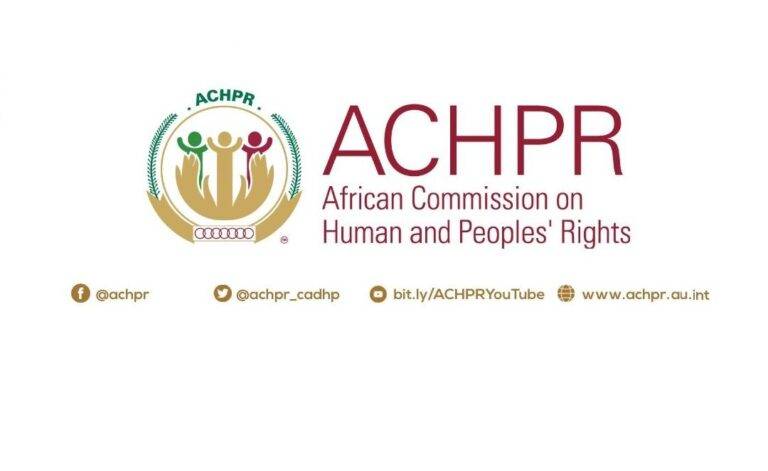 اللجنة الإفريقية لحقوق الإنسان والشعوب ACHPR