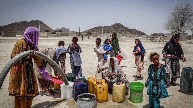 أزمة نقص المياه في إيران