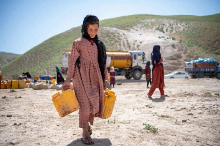 16 مليون أفغاني بحاجة إلى مياه نظيفة