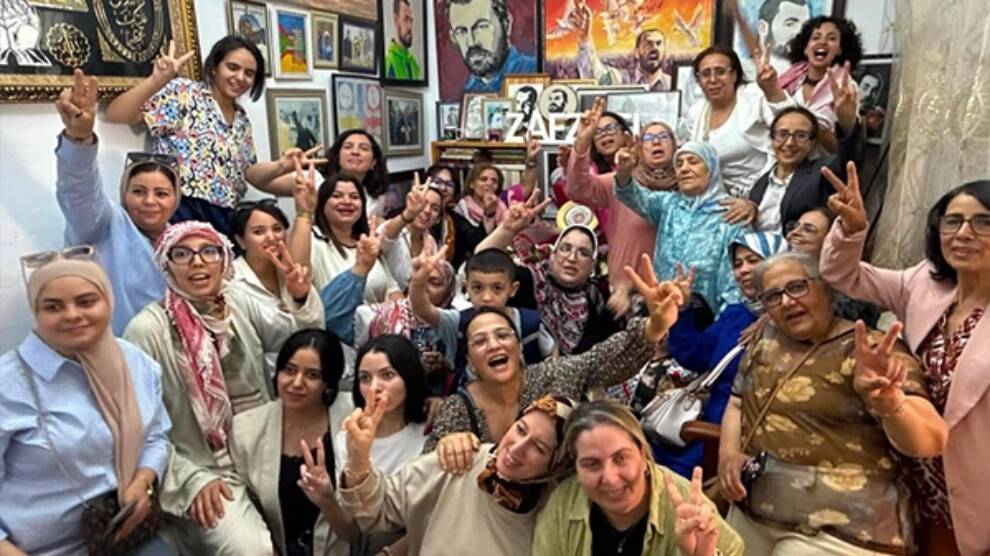 المشاركات في القافلة النسائية