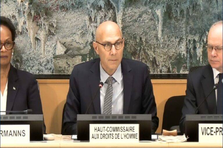 مفوض الأمم المتحدة لحقوق الإنسان فولكر تورك في جلسة عن العدالة المناخية