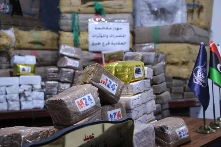 مخدرات مضبوطة في ليبيا