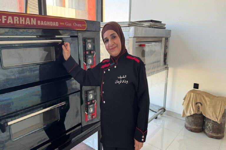 الشيف العراقية وداد فرمان