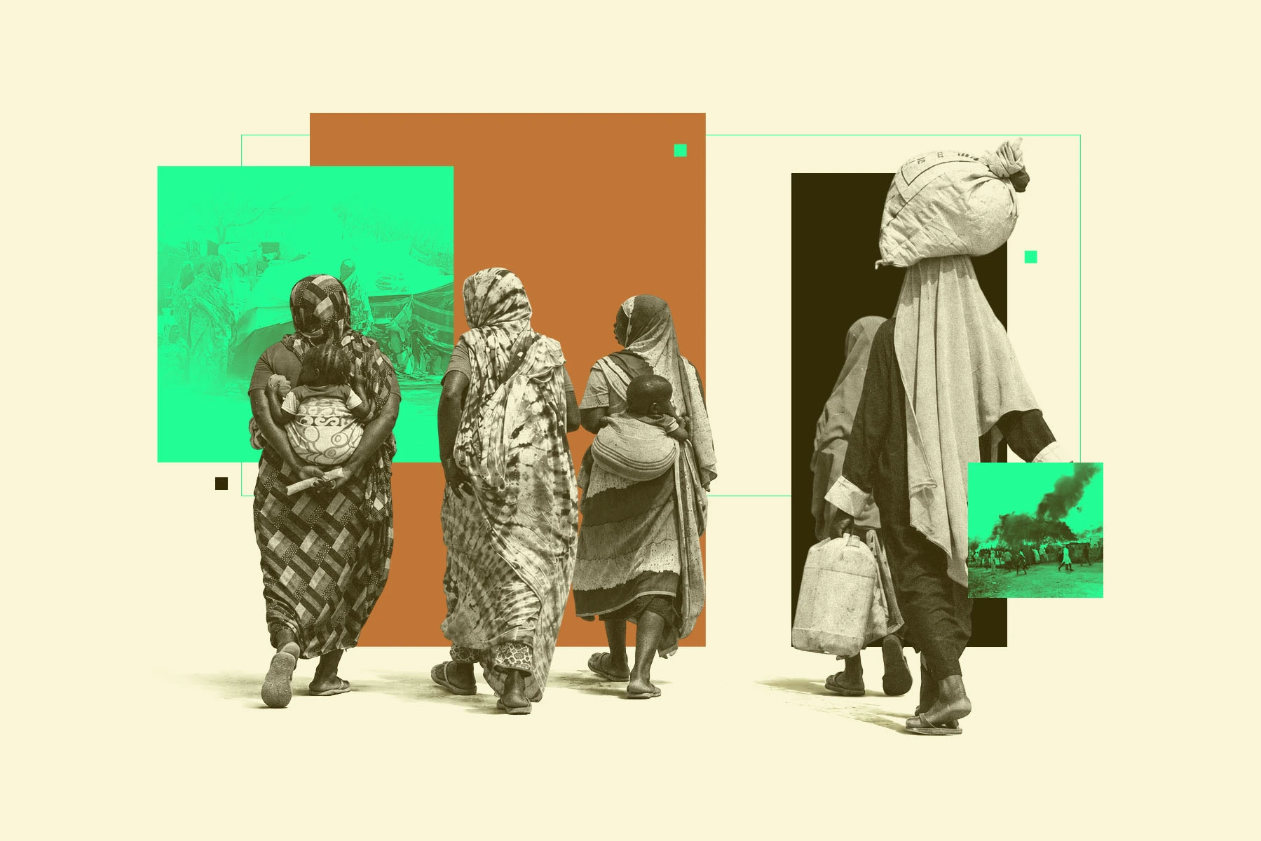 السودان.. النازحون يفرون من القتال إلى مخاطر العنف وغياب الحماية
